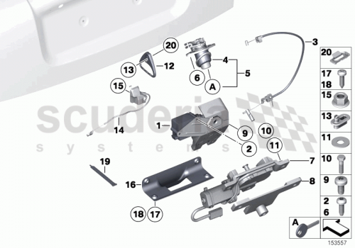 Part Diagram for Rolls Royce 07 11 9905875