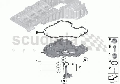 Part Diagram for Rolls Royce 07 11 9905428