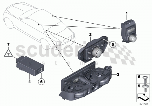 Part Diagram for Rolls Royce 61 31 9206869