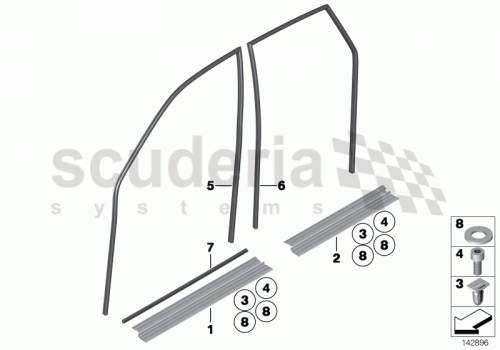 Part Diagram for Rolls Royce 51 47 6980258