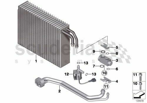 Part Diagram for Rolls Royce 64 11 6913419
