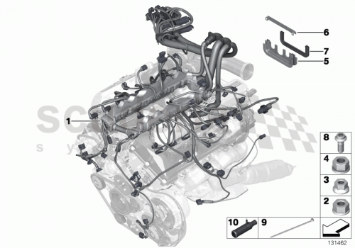 Part Diagram for Rolls Royce 12 51 7561052