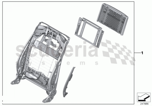 Part Diagram for Rolls Royce 52 10 2212747
