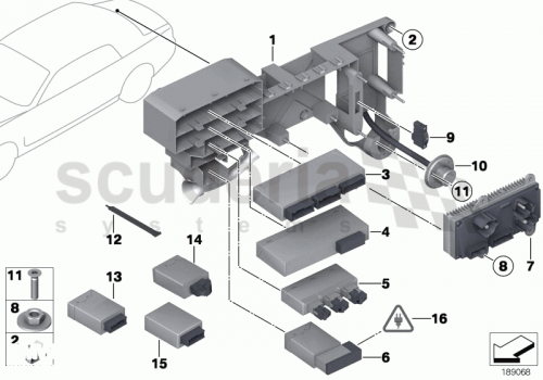 Part Diagram for Rolls Royce 61 35 9196941