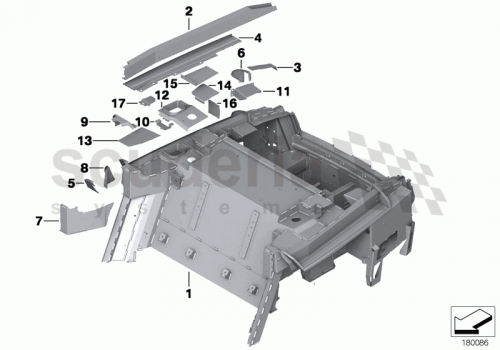 Part Diagram for Rolls Royce 41 35 7236998
