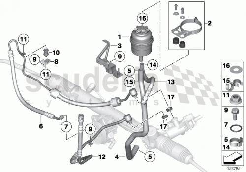 Part Diagram for Rolls Royce 07 11 9905949