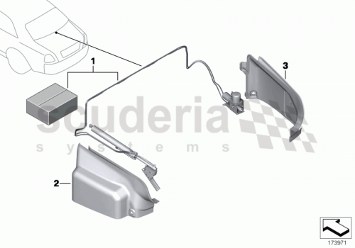 Part Diagram for Rolls Royce 51 47 7157615