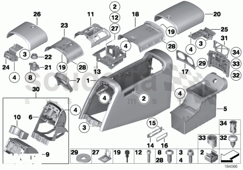 Part Diagram for Rolls Royce 51 16 6950077
