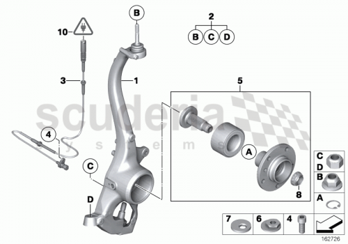 Part Diagram for Rolls Royce 31 12 6776536