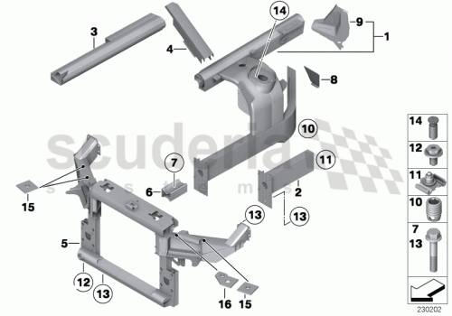 Part Diagram for Rolls Royce 07 14 9112451