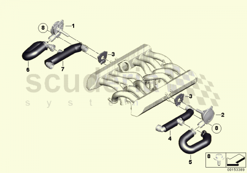 Part Diagram for Rolls Royce 11 15 7550932