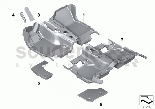 Part Diagram for Rolls Royce 51 47 9156092