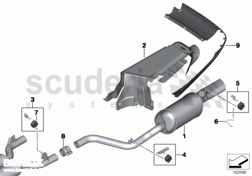 Part Diagram for Rolls Royce 51 12 7230026