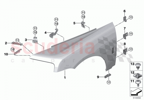 Part Diagram for Rolls Royce 41008497047