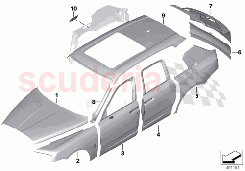 Part Diagram for Rolls Royce 41008497034