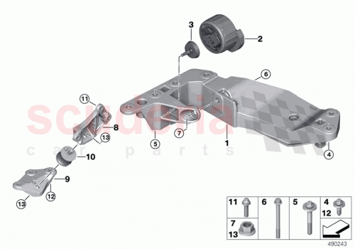 Part Diagram for Rolls Royce 07119908217
