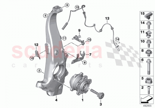 Part Diagram for Rolls Royce 34526791926