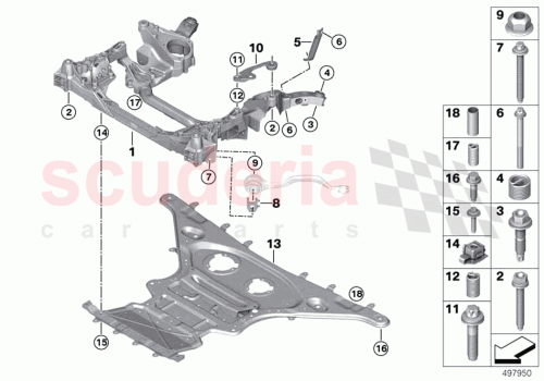 Part Diagram for Rolls Royce 31106896471