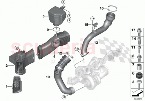 Part Diagram for Rolls Royce 13719455999