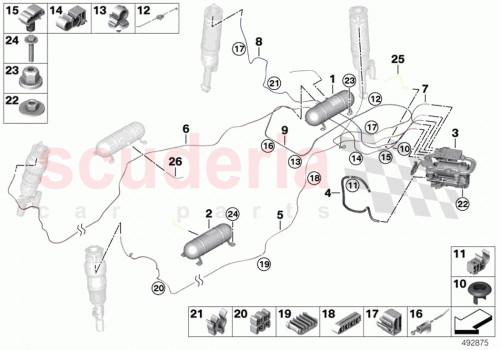 Part Diagram for Rolls Royce 37206877087
