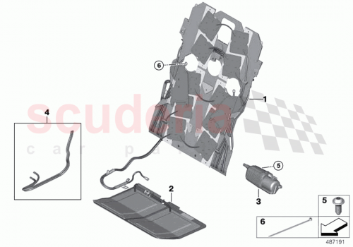 Part Diagram for Rolls Royce 52105A1A507
