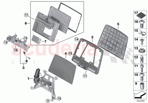 Part Diagram for Rolls Royce 52109462927