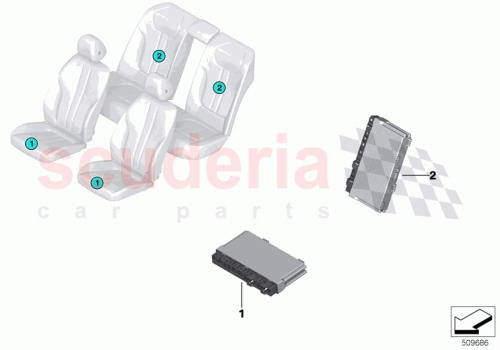 Part Diagram for Rolls Royce 61355A21D03
