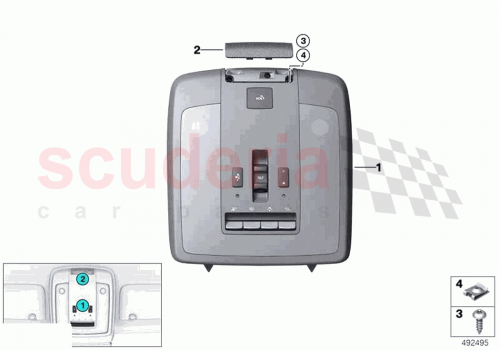 Part Diagram for Rolls Royce 61315A69B07