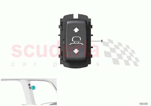 Part Diagram for Rolls Royce 61319460484