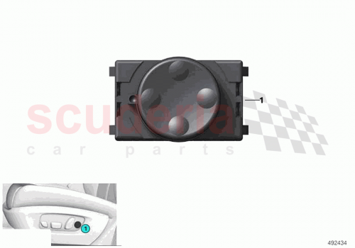 Part Diagram for Rolls Royce 61319390410