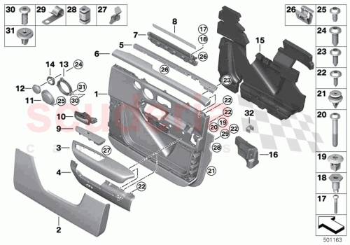 Part Diagram for Rolls Royce 51717448769