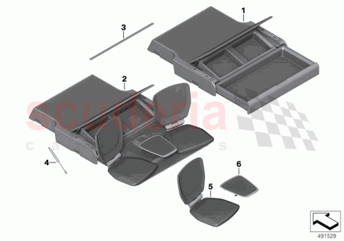 Part Diagram for Rolls Royce 51475A01CB5