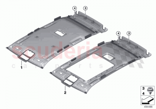 Part Diagram for Rolls Royce 51447941233