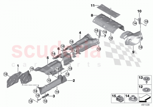 Part Diagram for Rolls Royce 51487441334