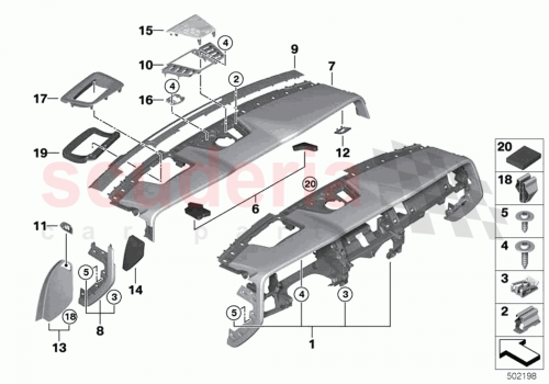Part Diagram for Rolls Royce 51459460333