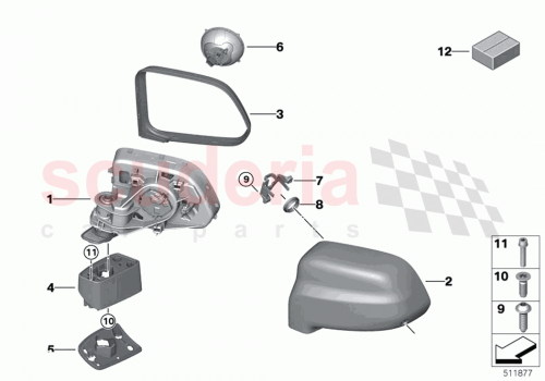 Part Diagram for Rolls Royce 64509909280
