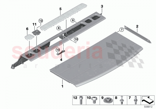 Part Diagram for Rolls Royce 07129905026