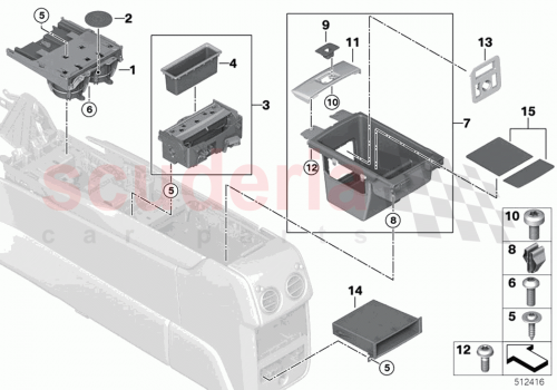 Part Diagram for Rolls Royce 51169389842