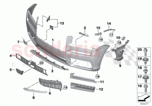 Part Diagram for Rolls Royce 51117499369