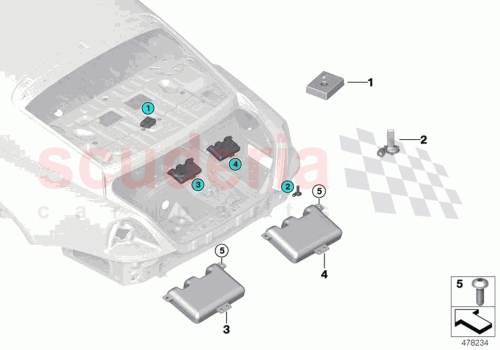 Part Diagram for Rolls Royce 65209206865