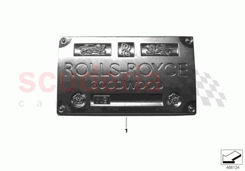 Part Diagram for Rolls Royce 51137419180