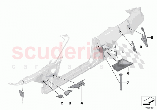 Part Diagram for Rolls Royce 41007376318