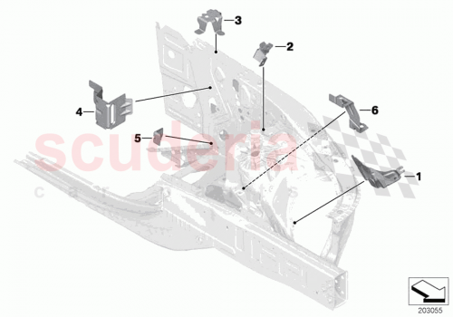 Part Diagram for Rolls Royce 41009624949
