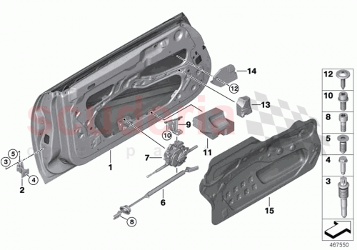 Part Diagram for Rolls Royce 51225A36E38