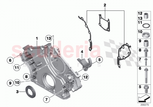 Part Diagram for Rolls Royce 11148483802