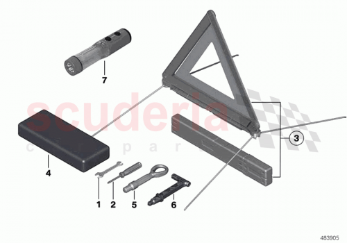 Part Diagram for Rolls Royce 54347441012