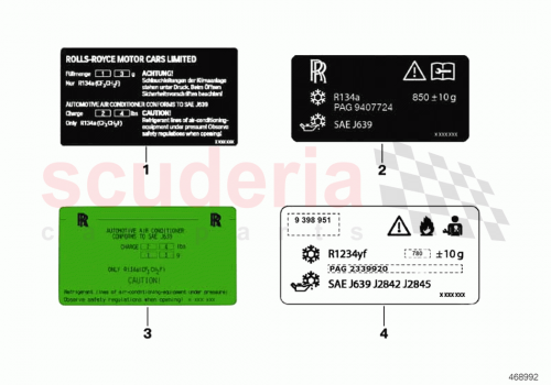 Part Diagram for Rolls Royce 71236991305