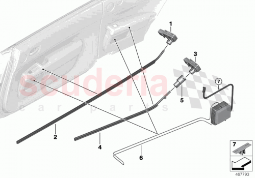 Part Diagram for Rolls Royce 63316811035