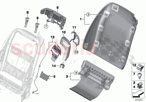 Part Diagram for Rolls Royce 52107396459