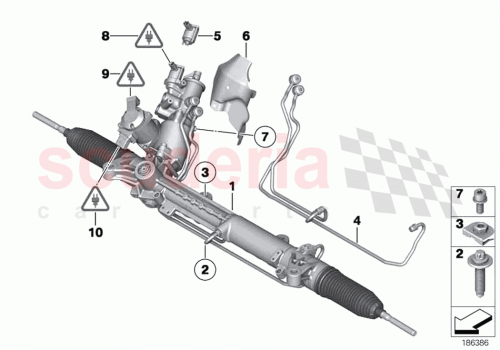 Part Diagram for Rolls Royce 32106874222